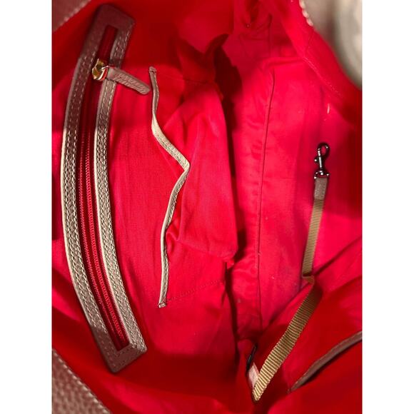 Dooney &Bourke Pebble Grain Small Logo Lock Sac Bone Bag B000527 - Picture 14 of 14